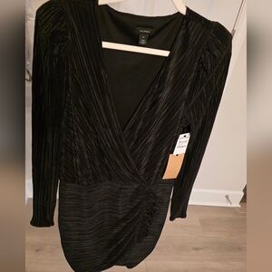 Halogen Black Mini Dress